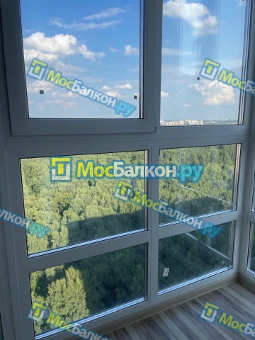 Панорамное остекление заказать под ключ по выгодной цене в Жуковском от компании МосБалкон