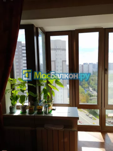 Панорамное остекление заказать под ключ по выгодной цене в Жуковском от компании МосБалкон