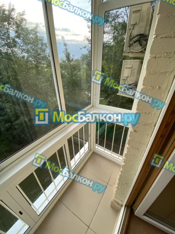 Панорамное остекление заказать под ключ по выгодной цене в Жуковском от компании МосБалкон