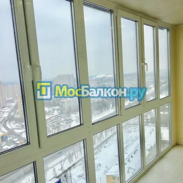 Французское остекление балконов и лоджий под ключ по доступным ценам в Жуковском | МосБалкон