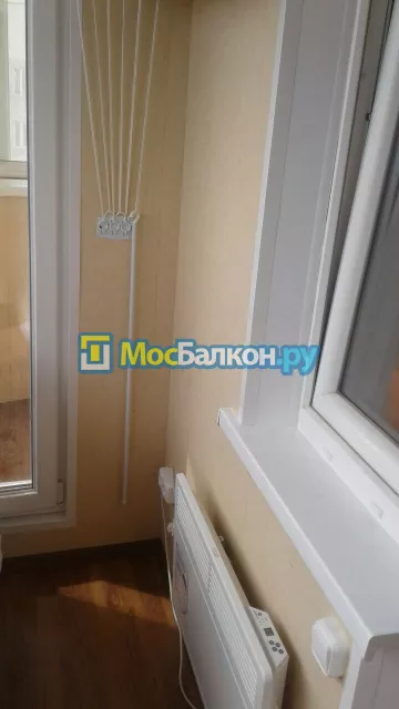 Отделка балкона и лоджии пластиковыми ПВХ панелями в Жуковском от компании МосБалкон