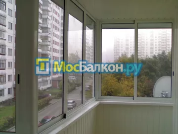 Алюминиевое остекление балконов под ключ по доступным ценам в Жуковском | МосБалкон