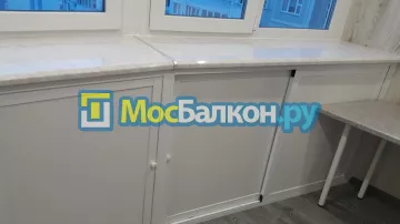 Шкаф на балкон купить в Жуковском на заказ недорого от МосБалкон