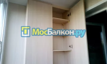 Шкаф на балкон купить в Жуковском на заказ недорого от МосБалкон
