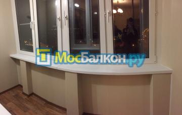 Ремонт и отделка нестандартных балконов