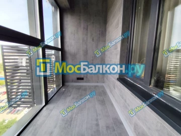 Панорамное остекление заказать под ключ по выгодной цене в Жуковском от компании МосБалкон