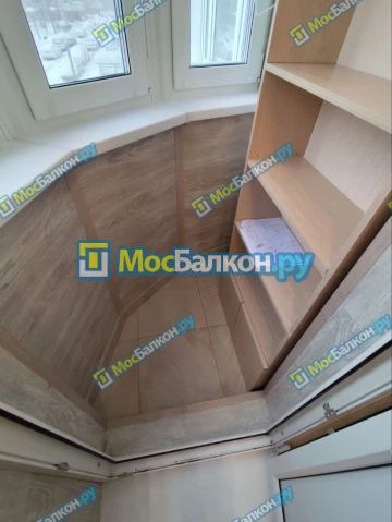 Балкон под ключ в Жуковском | Выгодные цены на ремонт и отделку балконов и лоджий под ключ от 2700 руб. в МосБалкон