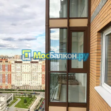 Остекление лоджий под ключ по выгодной цене в Жуковском – застеклить лоджию и балкон в МосБалкон
