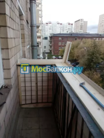 Остекление балконов с выносом заказать в Москве лучшая цена в МосБалкон