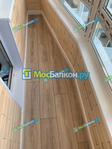 Отделка балконов в Жуковском | Отделка балконов и лоджий и обшивка под ключ в МосБалкон
