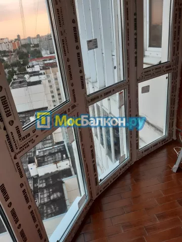 Панорамное остекление заказать под ключ по выгодной цене в Жуковском от компании МосБалкон