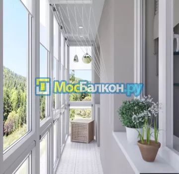 Отделка балкона и лоджии пластиковыми ПВХ панелями в Жуковском от компании МосБалкон
