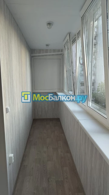 Шкаф на балкон купить в Жуковском на заказ недорого от МосБалкон