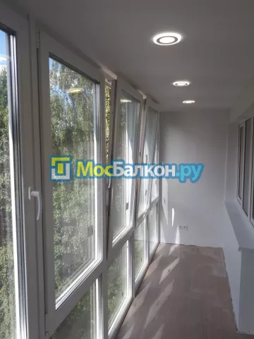 Панорамное остекление заказать под ключ по выгодной цене в Жуковском от компании МосБалкон