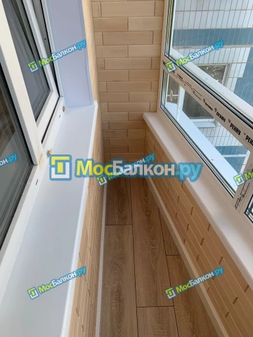 Отделка балконов в Жуковском | Отделка балконов и лоджий и обшивка под ключ в МосБалкон