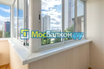 Алюминиевое остекление балконов под ключ по доступным ценам в Жуковском | МосБалкон