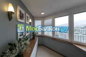 Французское остекление балконов и лоджий под ключ по доступным ценам в Жуковском | МосБалкон