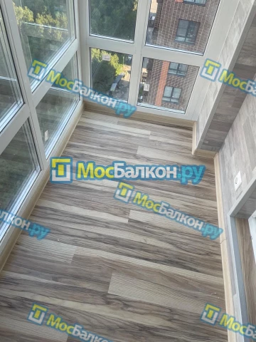 Панорамное остекление заказать под ключ по выгодной цене в Жуковском от компании МосБалкон