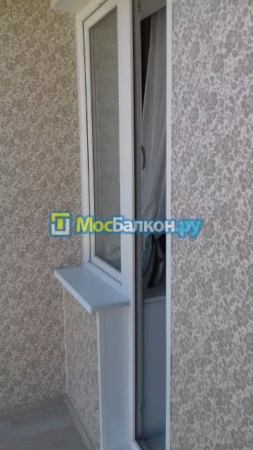Отделка балкона и лоджии пластиковыми ПВХ панелями в Жуковском от компании МосБалкон