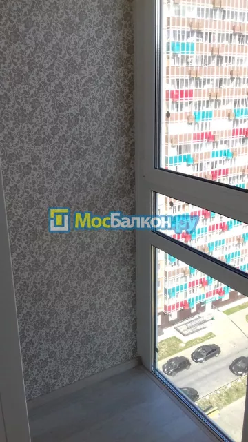 Отделка балкона и лоджии пластиковыми ПВХ панелями в Жуковском от компании МосБалкон