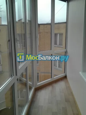 Французское остекление балконов и лоджий под ключ по доступным ценам в Жуковском | МосБалкон