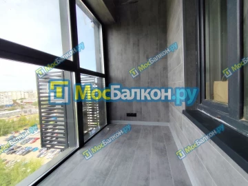 Панорамное остекление заказать под ключ по выгодной цене в Жуковском от компании МосБалкон