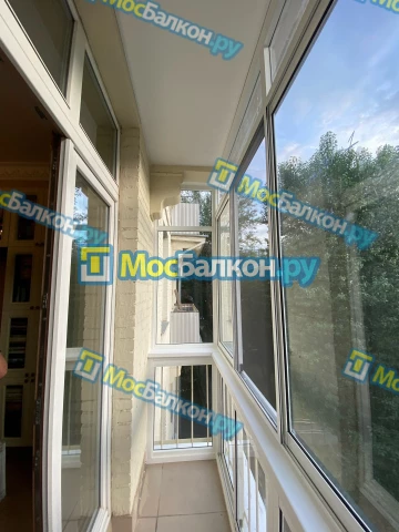 Панорамное остекление заказать под ключ по выгодной цене в Жуковском от компании МосБалкон