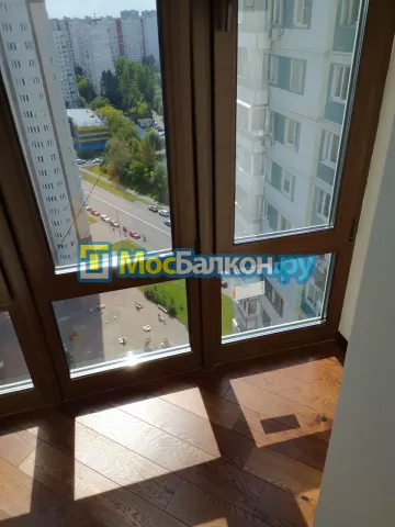 Панорамное остекление заказать под ключ по выгодной цене в Жуковском от компании МосБалкон