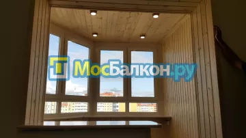 Пластиковое остекление балконов под ключ по доступным ценам в Жуковском | МосБалкон