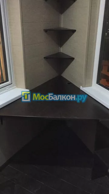 Шкаф на балкон купить в Жуковском на заказ недорого от МосБалкон