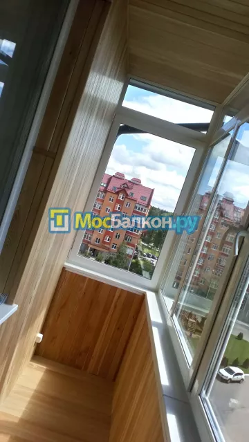 Отделка балконов в Жуковском | Отделка балконов и лоджий и обшивка под ключ в МосБалкон