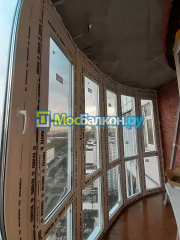Панорамное остекление заказать под ключ по выгодной цене в Жуковском от компании МосБалкон
