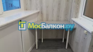 Шкаф на балкон купить в Жуковском на заказ недорого от МосБалкон