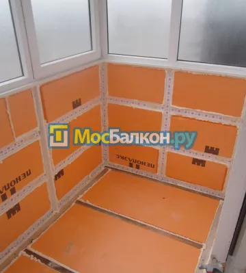 Утепление балкона и лоджии под ключ в Жуковском — цены от 150 руб./м² | МосБалкон