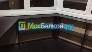 Шкаф на балкон купить в Жуковском на заказ недорого от МосБалкон