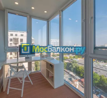 Шкаф на балкон купить в Жуковском на заказ недорого от МосБалкон