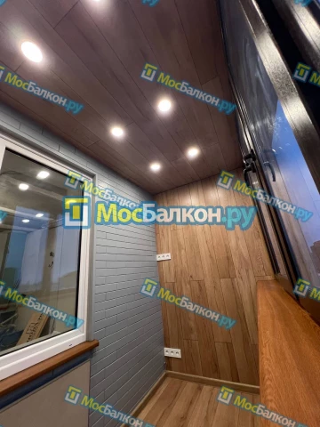 Отделка балконов в Жуковском | Отделка балконов и лоджий и обшивка под ключ в МосБалкон