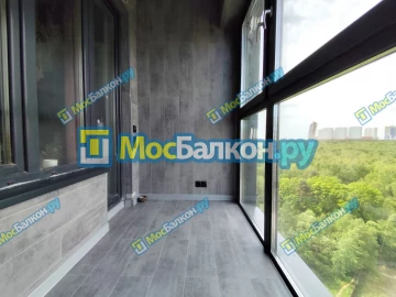 Панорамное остекление заказать под ключ по выгодной цене в Жуковском от компании МосБалкон