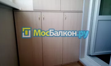Шкаф на балкон купить в Жуковском на заказ недорого от МосБалкон