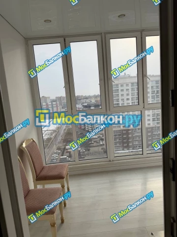 Панорамное остекление заказать под ключ по выгодной цене в Жуковском от компании МосБалкон